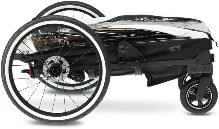 Luxe Fietskar V2 - 3-in-1 - Hardloopkinderwagen