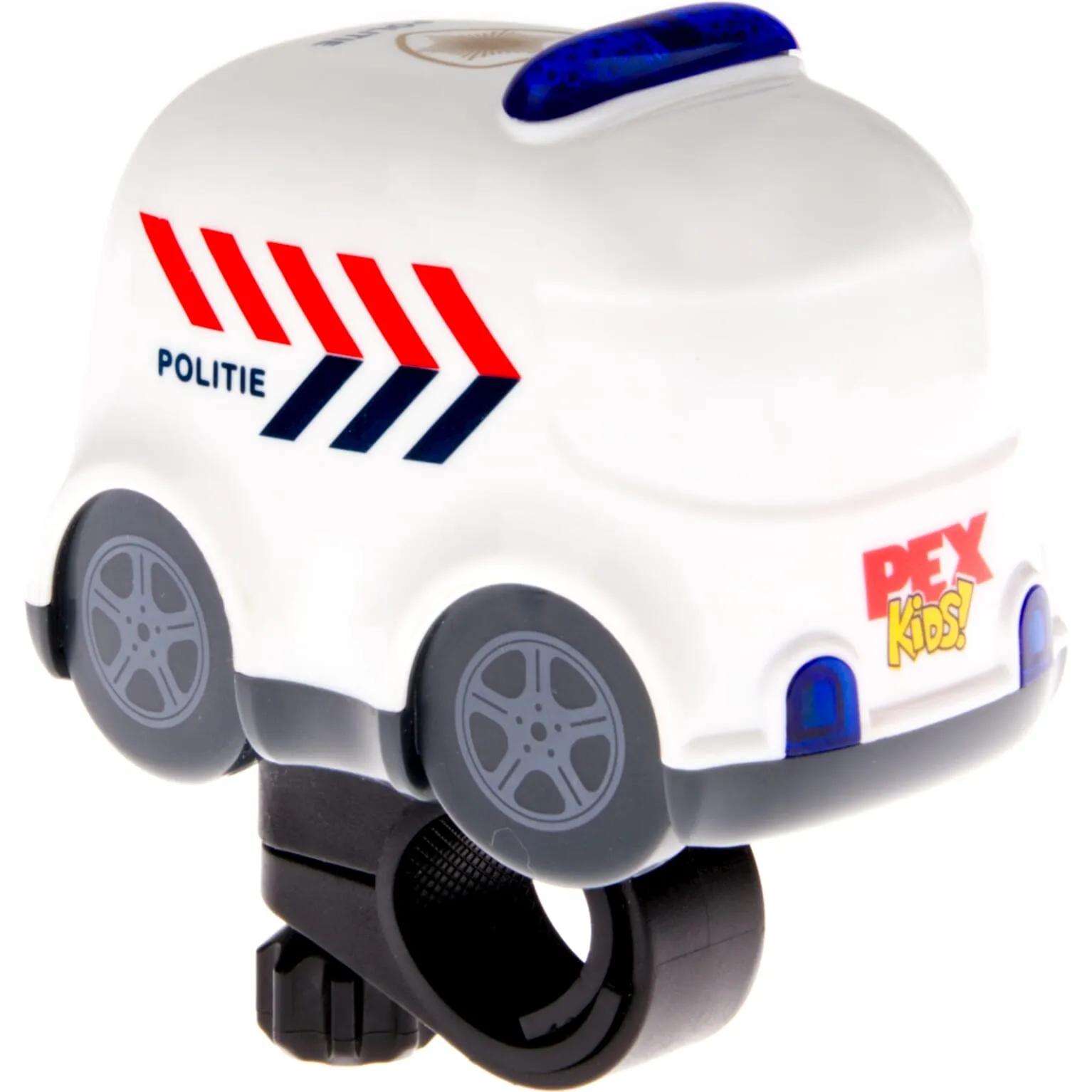 Pexkids  toeter politieauto Finn  Wit main product image