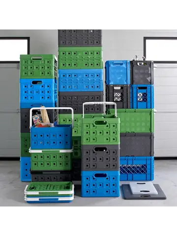 Square - Vouwkrat + koeltas - 46L