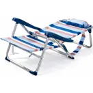 Opvouwbare strandstoel verstelbaar