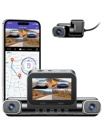 M660 4CH 128gb 2K Wifi GPS 360 graden dashcam