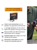 Oplaadkabel geschikt voor Garmin Horloge - 1 m