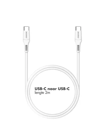 USB-C naar USB-C kabel 2 meter