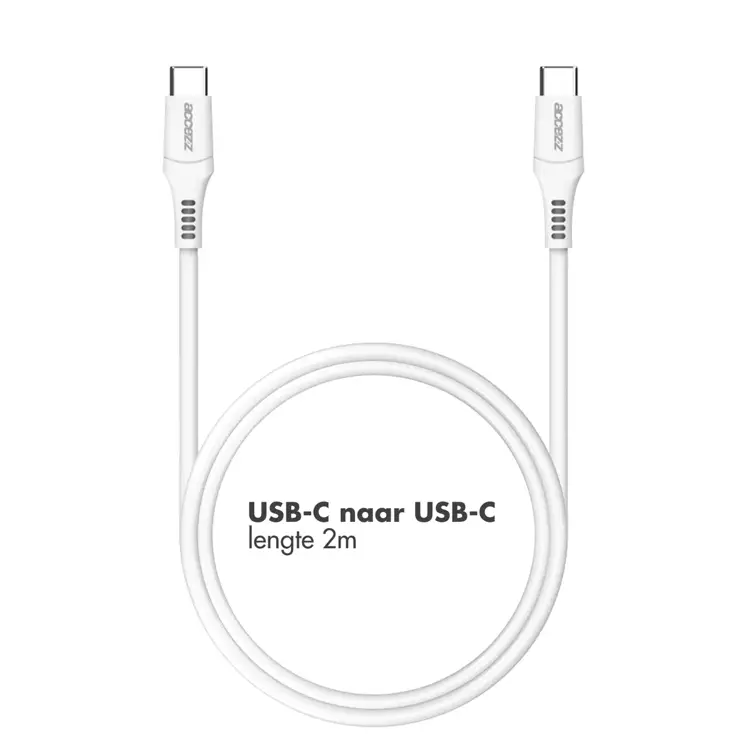 USB-C naar USB-C kabel 2 meter