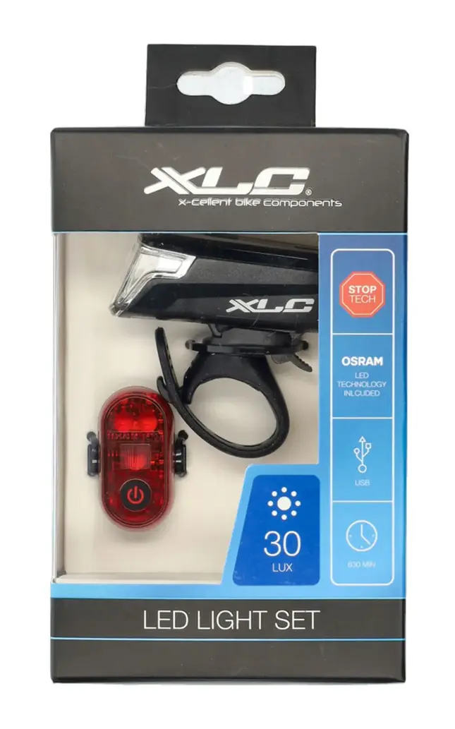 XLC Lampset Led USB Zwart