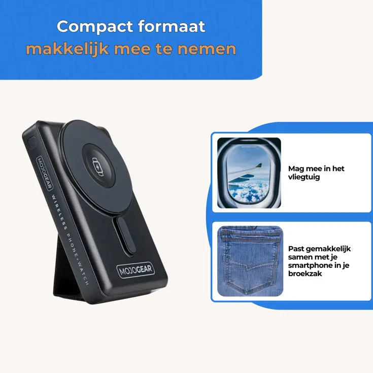 MagSafe Smartwatch Powerbank 10.000 mAh