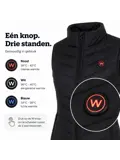Infrarood Verwarmde Bodywarmer - Vrouwen