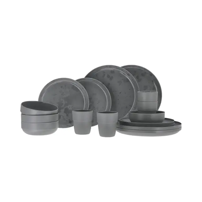 Palma serviesset grey 16-delig