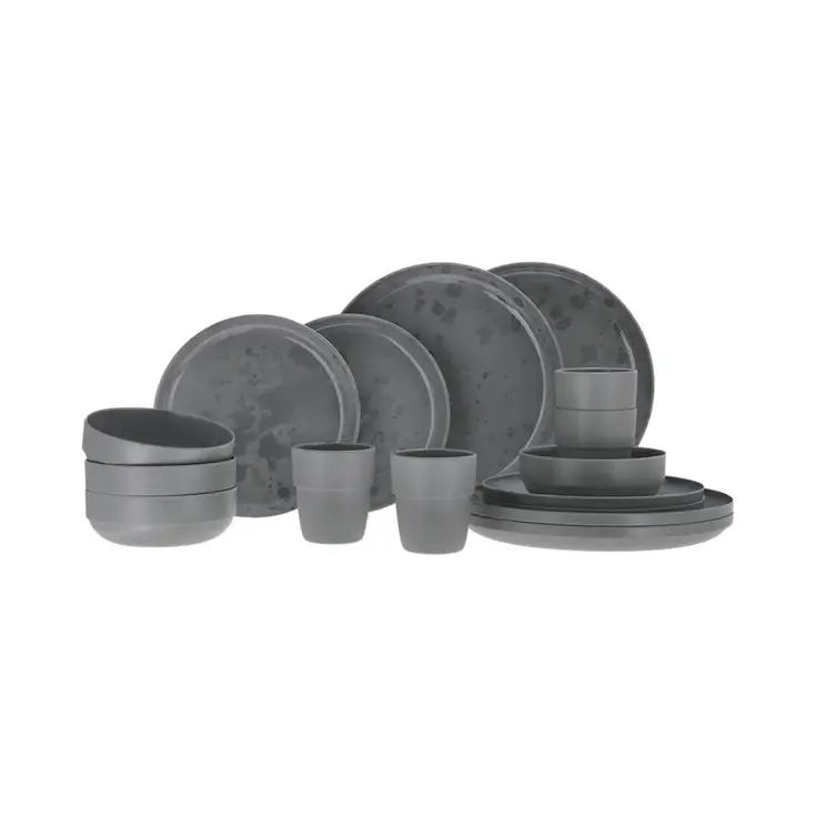 Palma serviesset grey 16-delig