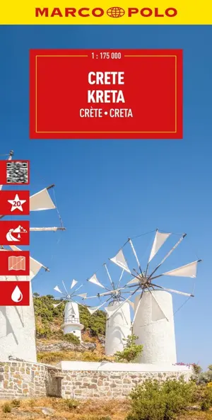 Wegenkaart Kreta 1:150.000