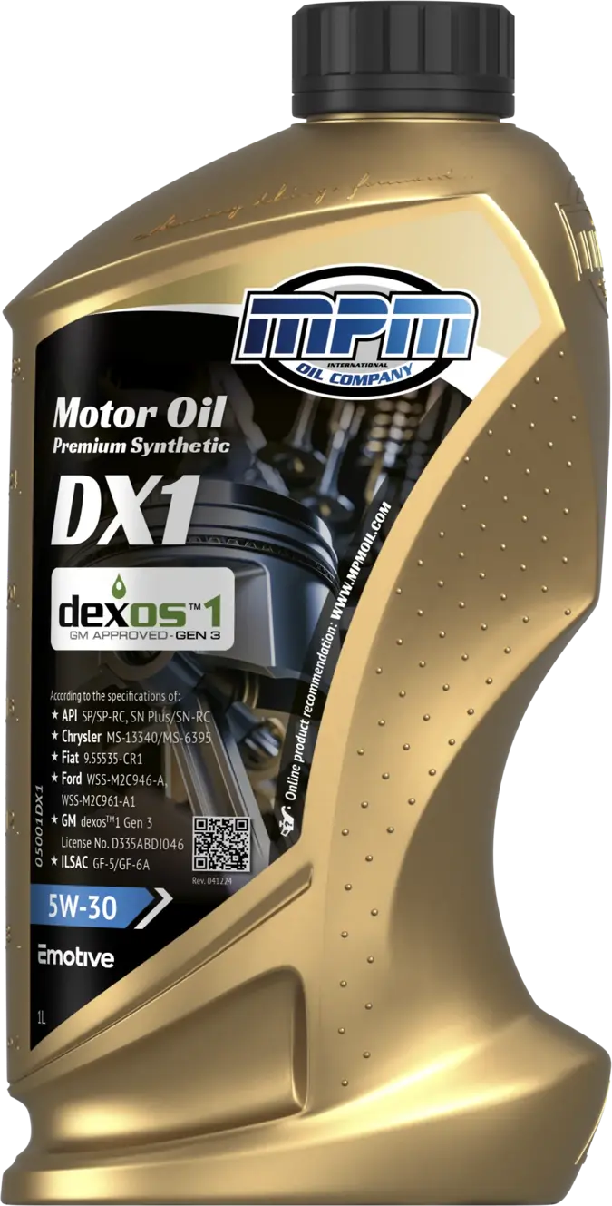 motorolie 5w30 dexos1 premium synthetic | 1