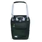 Basil rugtas Miles daypack black lime 17L