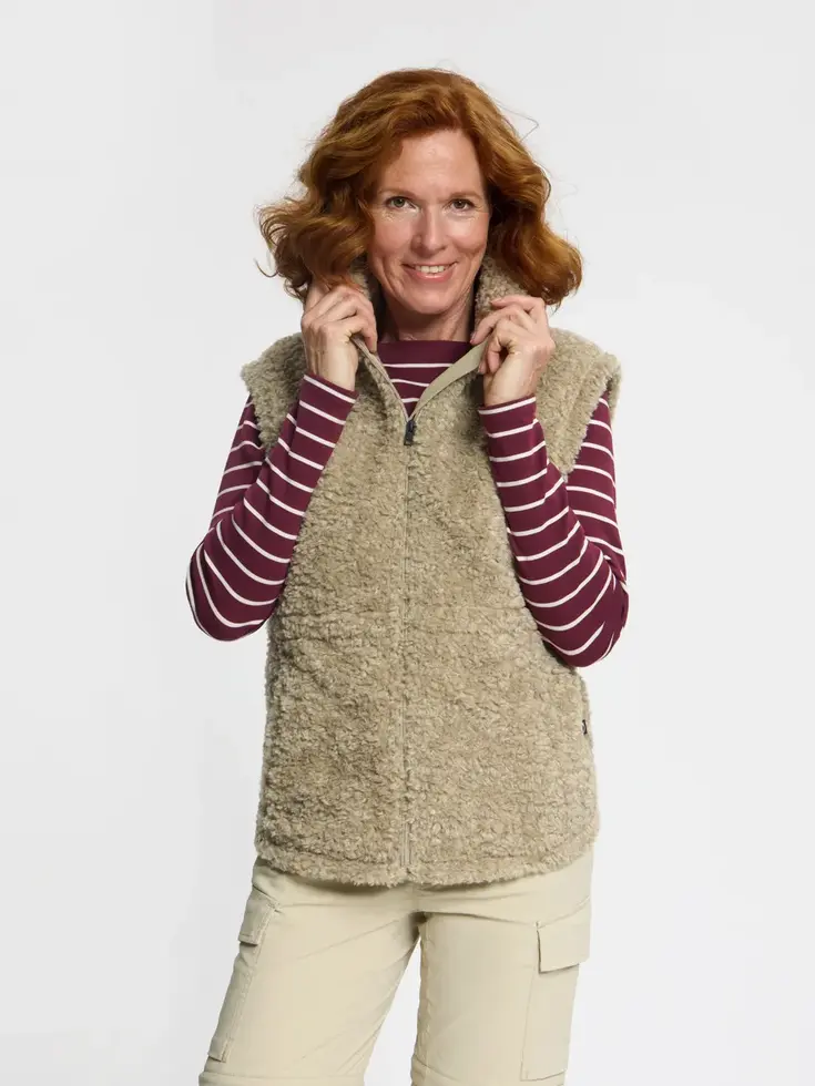 Lorca - Fleecebodywarmer dames