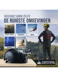 Actiecamera 4K 16MP - Waterdicht - Met WiFi