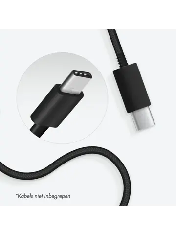 65W Wall Charger 2x USB-C 1x USB-A