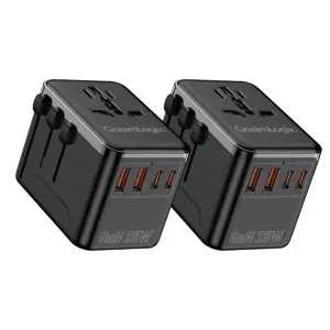 Wereldstekker Duo Pack Snellader 180 landen