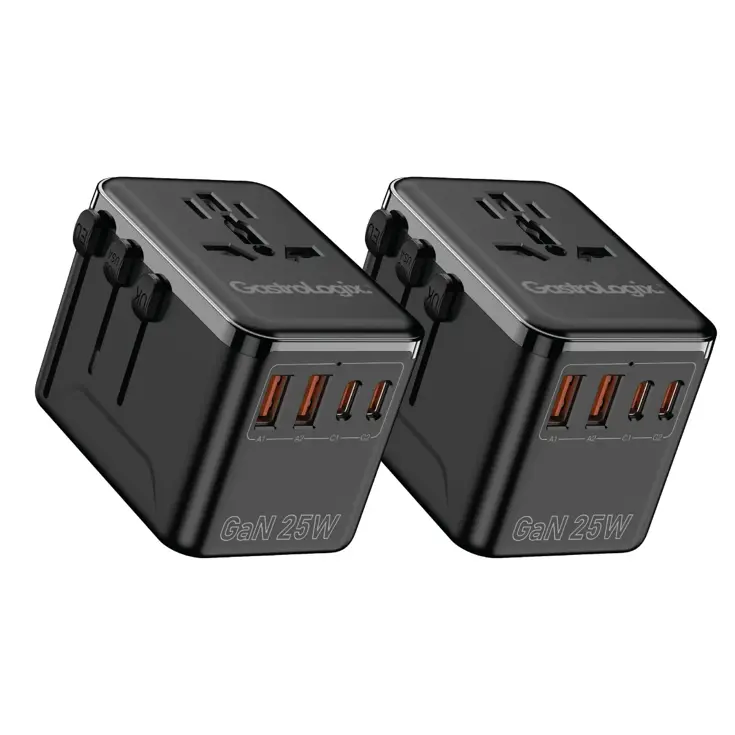 Reis Wereldstekker Snellader 180 landen DUO