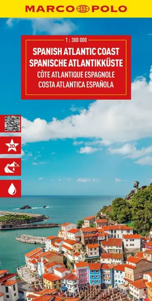 Wegenkaart Spaans-Atlantische Kust