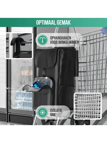 Boodschappentrolley 45L - Koelvak