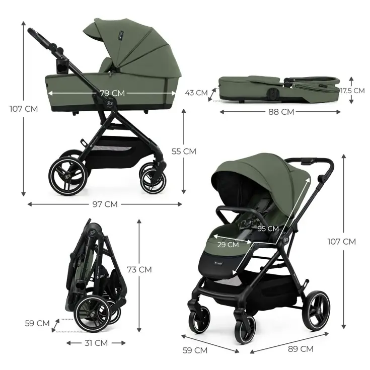 Yoxi - 2-in-1 Kinderwagen