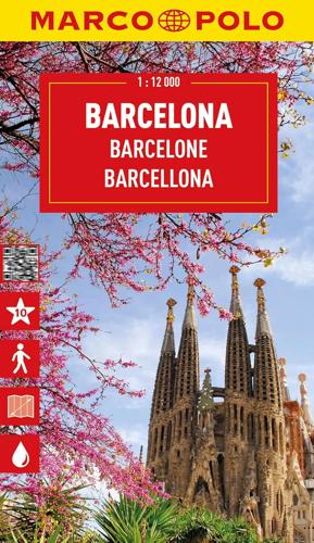 Stadsplattegrond City Map Barcelona 1:15.000