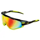 BRN RX01 fietsbril met 3 glazen