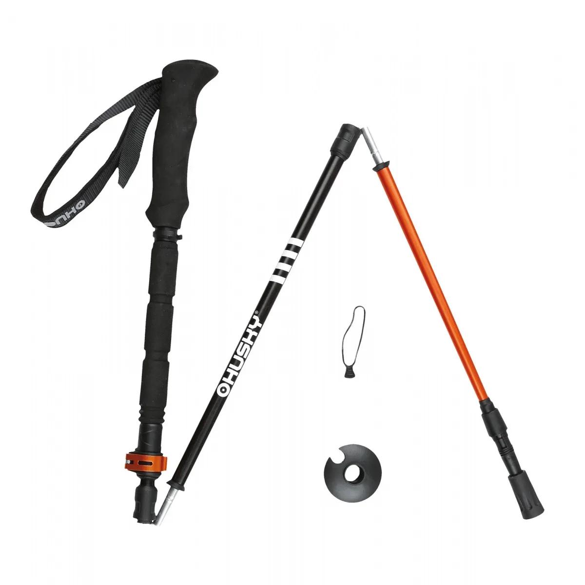 Husky  wandelstokken (set) Trekking Scrod  Zwart