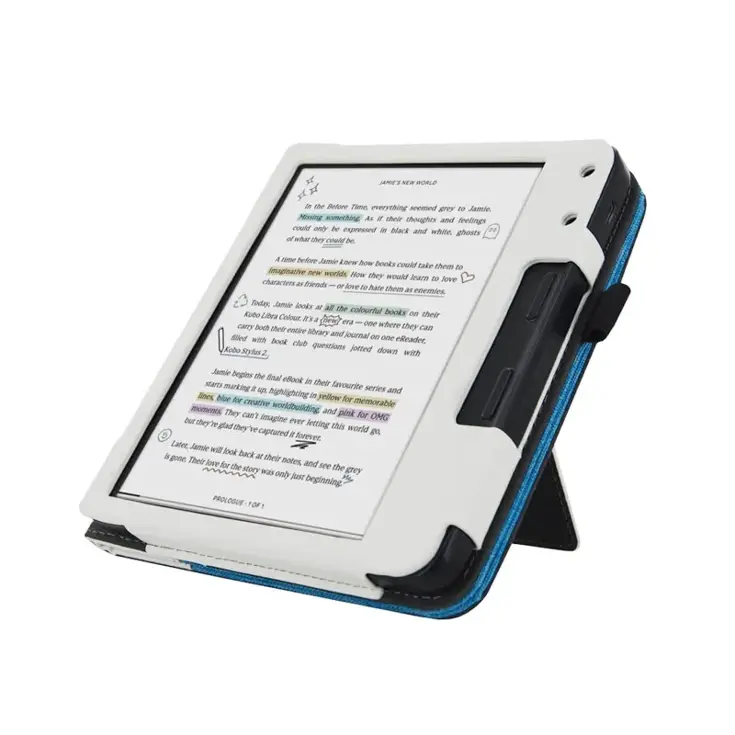 Ereader Hoesje - Jeans strap Case Kobo Libra Color