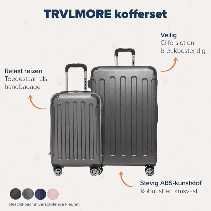 Kofferset – 2 Delig – 38L