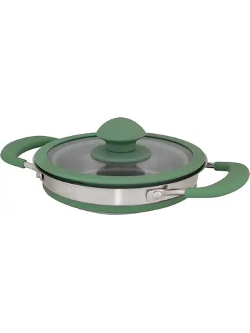 Eurotrail Opvouwbare Pan met deksel S