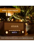 Stereo DAB+/FM radio Bluetooth Alarmfunctie
