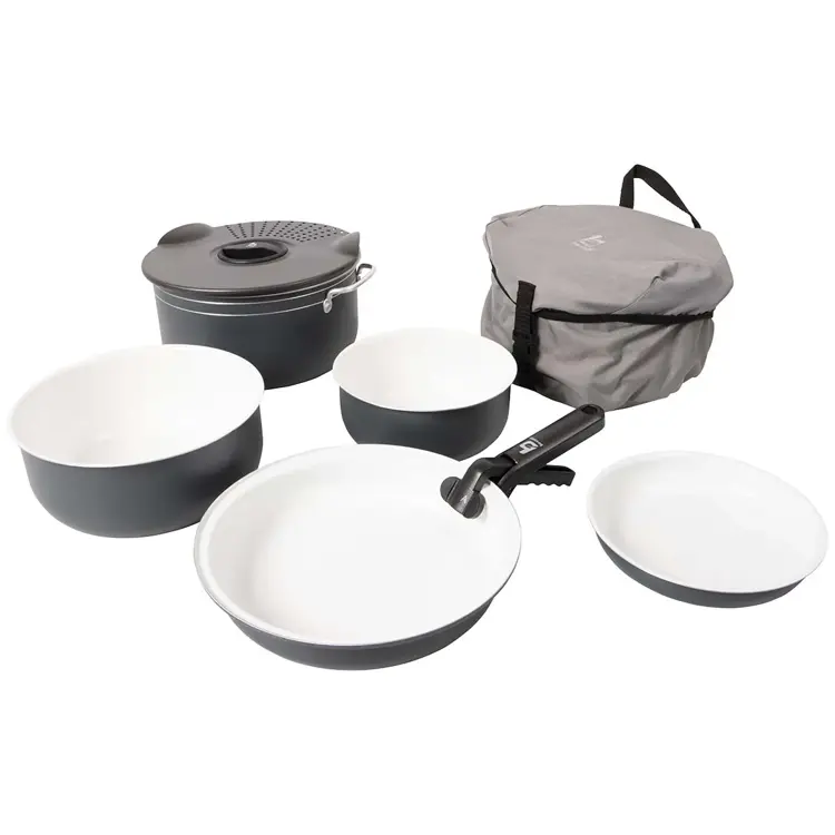 Pannenset Camping 7-Delig Aluminium