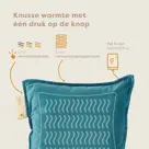 Pleafs Warmtekussen 45x45cm Plush