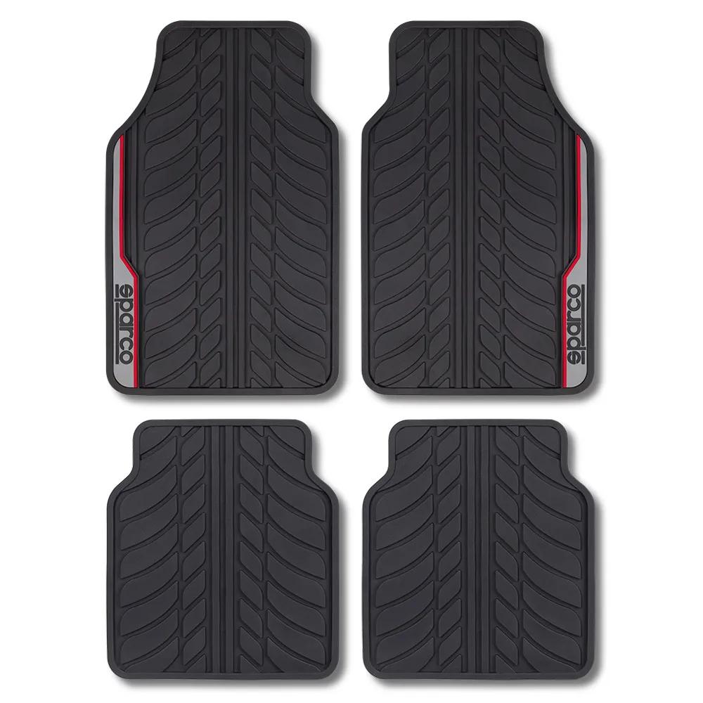 Sparco  automatten set  Rubber  Rood  Rood main product image