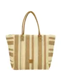 Capri - Strandtas met rits - Riet