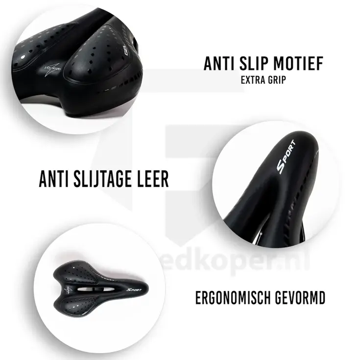 Voltano Sport Trekking Fietszadel –