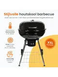 Houtskool Barbecue - Inclusief Accessoires - Ø54cm