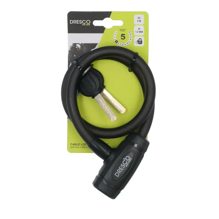 Compact kabelslot 60cm met geharde 12mm kabel