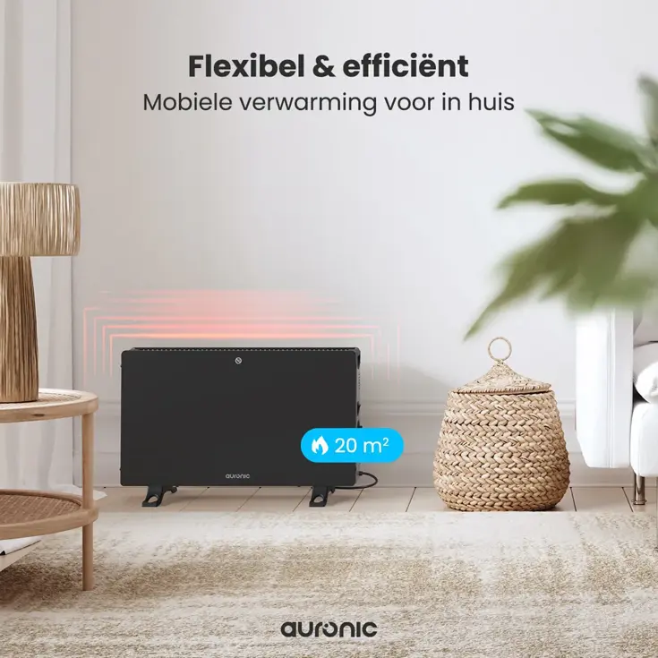 Auronic Convectorkachel – 2000W