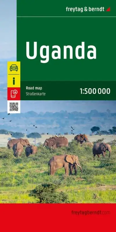 Wegenkaart F&B Uganda