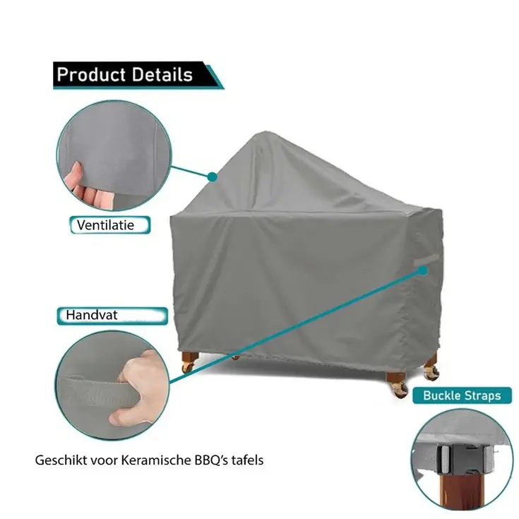 Barbecue tafelhoes 152x60x80x140 cm