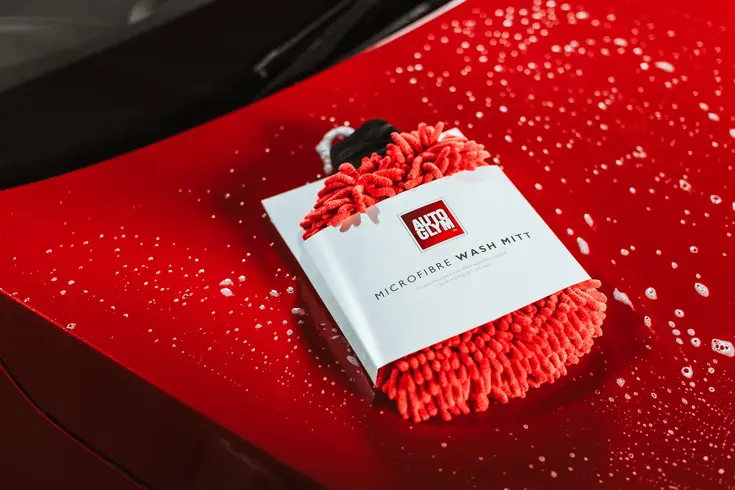 Microvezel Washandschoen voor Auto Reiniging