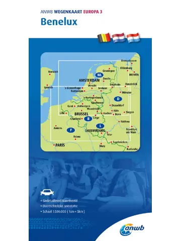 ANWB Wegenkaart Benelux