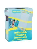 Opblaasbare Waterhangmat 137x70 cm - Blauw