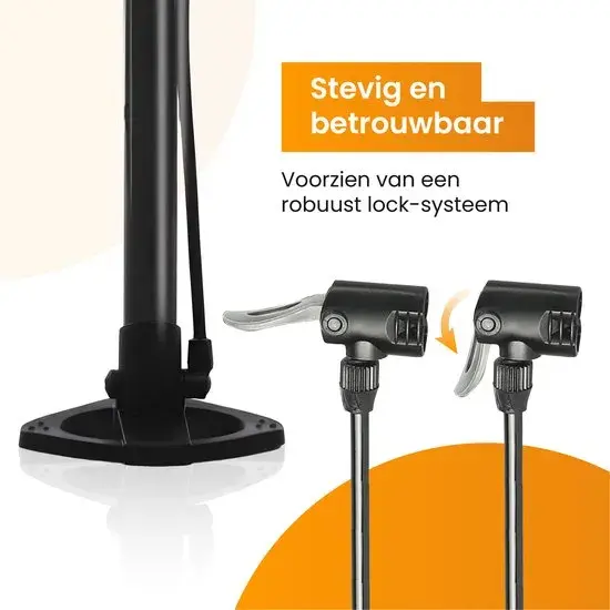 Staande Fietspomp - Vloerpomp - Bandenpomp