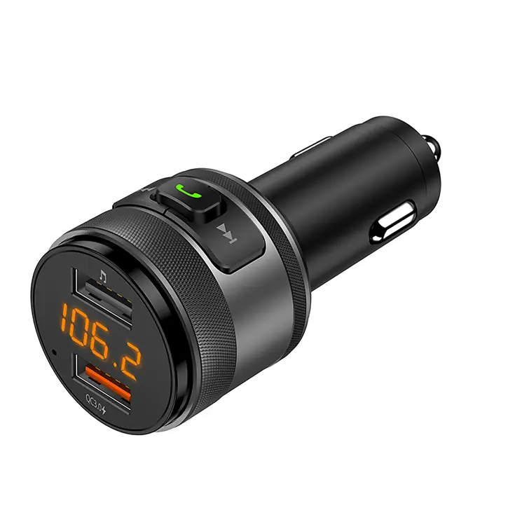 Bluetooth FM Transmitter voor Auto met USB Poorten