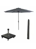 Lotus Stokparasol incl voet en hoes