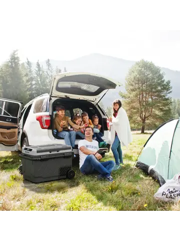 Compressor Koelbox – 49L – Grijs