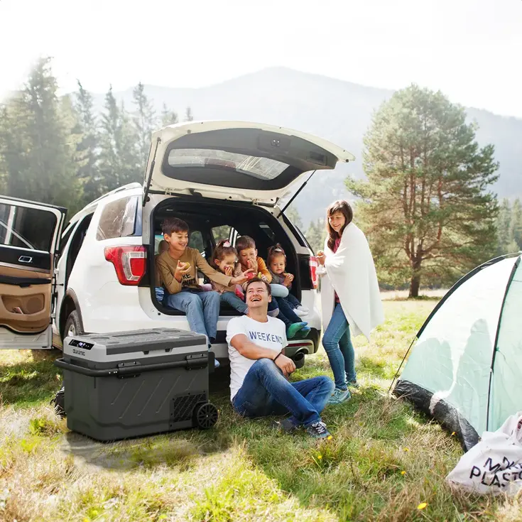 Compressor Koelbox – 49L – Grijs