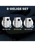Vacuümzakken voor Kleding - 8-Pack